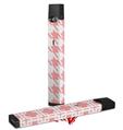 Skin Decal Wrap 2 Pack for Juul Vapes Houndstooth Pink JUUL NOT INCLUDED