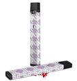 Skin Decal Wrap 2 Pack for Juul Vapes Houndstooth Lavender JUUL NOT INCLUDED