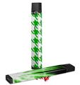 Skin Decal Wrap 2 Pack for Juul Vapes Houndstooth Green JUUL NOT INCLUDED