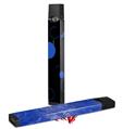 Skin Decal Wrap 2 Pack for Juul Vapes Lots of Dots Blue on Black JUUL NOT INCLUDED