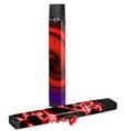 Skin Decal Wrap 2 Pack for Juul Vapes Alecias Swirl 01 Red JUUL NOT INCLUDED