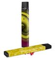 Skin Decal Wrap 2 Pack for Juul Vapes Alecias Swirl 01 Yellow JUUL NOT INCLUDED