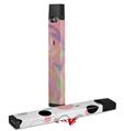 Skin Decal Wrap 2 Pack for Juul Vapes Neon Swoosh on Pink JUUL NOT INCLUDED