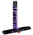 Skin Decal Wrap 2 Pack for Juul Vapes Alecias Swirl 02 Purple JUUL NOT INCLUDED
