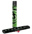 Skin Decal Wrap 2 Pack for Juul Vapes Alecias Swirl 02 Green JUUL NOT INCLUDED