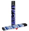 Skin Decal Wrap 2 Pack for Juul Vapes Alecias Swirl 02 Blue JUUL NOT INCLUDED