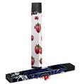 Skin Decal Wrap 2 Pack for Juul Vapes Strawberries on White JUUL NOT INCLUDED