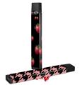 Skin Decal Wrap 2 Pack for Juul Vapes Strawberries on Black JUUL NOT INCLUDED