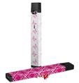 Skin Decal Wrap 2 Pack for Juul Vapes Pastel Butterflies Pink on White JUUL NOT INCLUDED