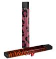 Skin Decal Wrap 2 Pack for Juul Vapes Leopard Skin Pink JUUL NOT INCLUDED