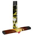 Skin Decal Wrap 2 Pack for Juul Vapes Radioactive Yellow JUUL NOT INCLUDED