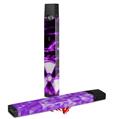 Skin Decal Wrap 2 Pack for Juul Vapes Radioactive Purple JUUL NOT INCLUDED