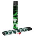 Skin Decal Wrap 2 Pack for Juul Vapes Radioactive Green JUUL NOT INCLUDED