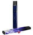 Skin Decal Wrap 2 Pack for Juul Vapes Abstract 01 Blue JUUL NOT INCLUDED