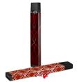 Skin Decal Wrap 2 Pack for Juul Vapes Abstract 01 Red JUUL NOT INCLUDED