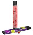 Skin Decal Wrap 2 Pack for Juul Vapes Big Kiss Red Lips on Pink JUUL NOT INCLUDED