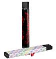 Skin Decal Wrap 2 Pack for Juul Vapes Big Kiss Red Lips on Black JUUL NOT INCLUDED