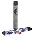 Skin Decal Wrap 2 Pack for Juul Vapes Feminine Yin Yang Gray JUUL NOT INCLUDED