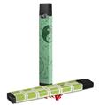 Skin Decal Wrap 2 Pack for Juul Vapes Feminine Yin Yang Green JUUL NOT INCLUDED
