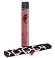 Skin Decal Wrap 2 Pack for Juul Vapes Feminine Yin Yang Red JUUL NOT INCLUDED