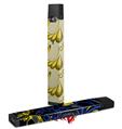 Skin Decal Wrap 2 Pack for Juul Vapes Petals Yellow JUUL NOT INCLUDED