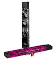 Skin Decal Wrap 2 Pack for Juul Vapes Skulls Confetti White JUUL NOT INCLUDED