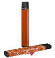 Skin Decal Wrap 2 Pack for Juul Vapes Solids Collection Burnt Orange JUUL NOT INCLUDED