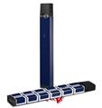 Skin Decal Wrap 2 Pack for Juul Vapes Solids Collection Navy Blue JUUL NOT INCLUDED