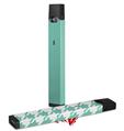 Skin Decal Wrap 2 Pack for Juul Vapes Solids Collection Seafoam Green JUUL NOT INCLUDED
