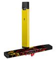 Skin Decal Wrap 2 Pack for Juul Vapes Solids Collection Yellow JUUL NOT INCLUDED