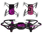 Skin Decal Wrap 2 Pack for DJI Ryze Tello Drone HEX Hot Pink DRONE NOT INCLUDED