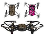 Skin Decal Wrap 2 Pack for DJI Ryze Tello Drone WraptorCamo Grassy Marsh Camo DRONE NOT INCLUDED