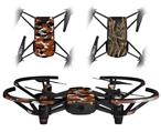 Skin Decal Wrap 2 Pack for DJI Ryze Tello Drone WraptorCamo Digital Camo Burnt Orange DRONE NOT INCLUDED