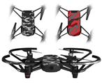 Skin Decal Wrap 2 Pack for DJI Ryze Tello Drone WraptorCamo Digital Camo Gray DRONE NOT INCLUDED