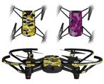 Skin Decal Wrap 2 Pack for DJI Ryze Tello Drone WraptorCamo Digital Camo Yellow DRONE NOT INCLUDED