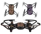 Skin Decal Wrap 2 Pack for DJI Ryze Tello Drone WraptorCamo Grassy Marsh Camo Pink DRONE NOT INCLUDED