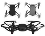 Skin Decal Wrap 2 Pack for DJI Ryze Tello Drone Solids Collection Dark Gray DRONE NOT INCLUDED