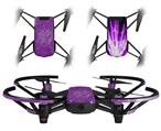 Skin Decal Wrap 2 Pack for DJI Ryze Tello Drone Stardust Purple DRONE NOT INCLUDED