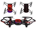 Skin Decal Wrap 2 Pack for DJI Ryze Tello Drone Alecias Swirl 01 Red DRONE NOT INCLUDED
