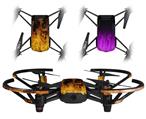 Skin Decal Wrap 2 Pack for DJI Ryze Tello Drone Open Fire DRONE NOT INCLUDED