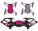 Skin Decal Wrap 2 Pack for DJI Ryze Tello Drone Solids Collection Fushia DRONE NOT INCLUDED