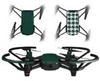 Skin Decal Wrap 2 Pack for DJI Ryze Tello Drone Solids Collection Hunter Green DRONE NOT INCLUDED