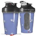 Decal Style Skin Wrap works with Blender Bottle 20oz Snowflakes (BOTTLE NOT INCLUDED)