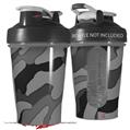 Decal Style Skin Wrap works with Blender Bottle 20oz Camouflage Gray (BOTTLE NOT INCLUDED)