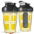 Decal Style Skin Wrap works with Blender Bottle 20oz Squared Yellow (BOTTLE NOT INCLUDED)