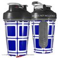 Decal Style Skin Wrap works with Blender Bottle 20oz Squared Royal Blue (BOTTLE NOT INCLUDED)