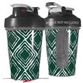 Decal Style Skin Wrap works with Blender Bottle 20oz Wavey Hunter Green (BOTTLE NOT INCLUDED)