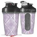 Decal Style Skin Wrap works with Blender Bottle 20oz Wavey Lavender (BOTTLE NOT INCLUDED)