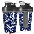 Decal Style Skin Wrap works with Blender Bottle 20oz Wavey Navy Blue (BOTTLE NOT INCLUDED)