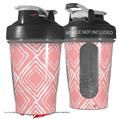 Decal Style Skin Wrap works with Blender Bottle 20oz Wavey Pink (BOTTLE NOT INCLUDED)